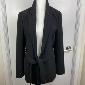 Lined belted blazer - staple piece for your closet